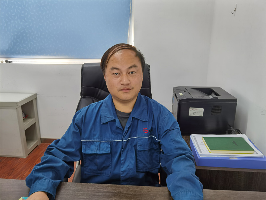 2022年度腾博tengbo9885官网医药金穗斗争者——朱庆国