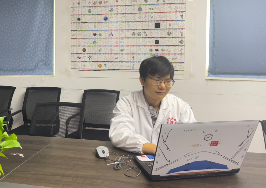 2022年度腾博tengbo9885官网医药金穗斗争者——蔡一凡